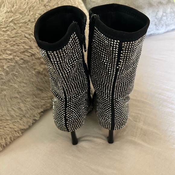 Steve Madden Crystal Heeled Boots - Picture 3 of 9